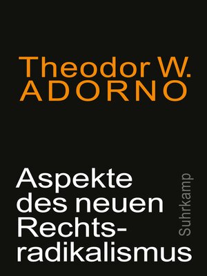cover image of Aspekte des neuen Rechtsradikalismus